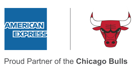 American Express and Bulls lockup logos