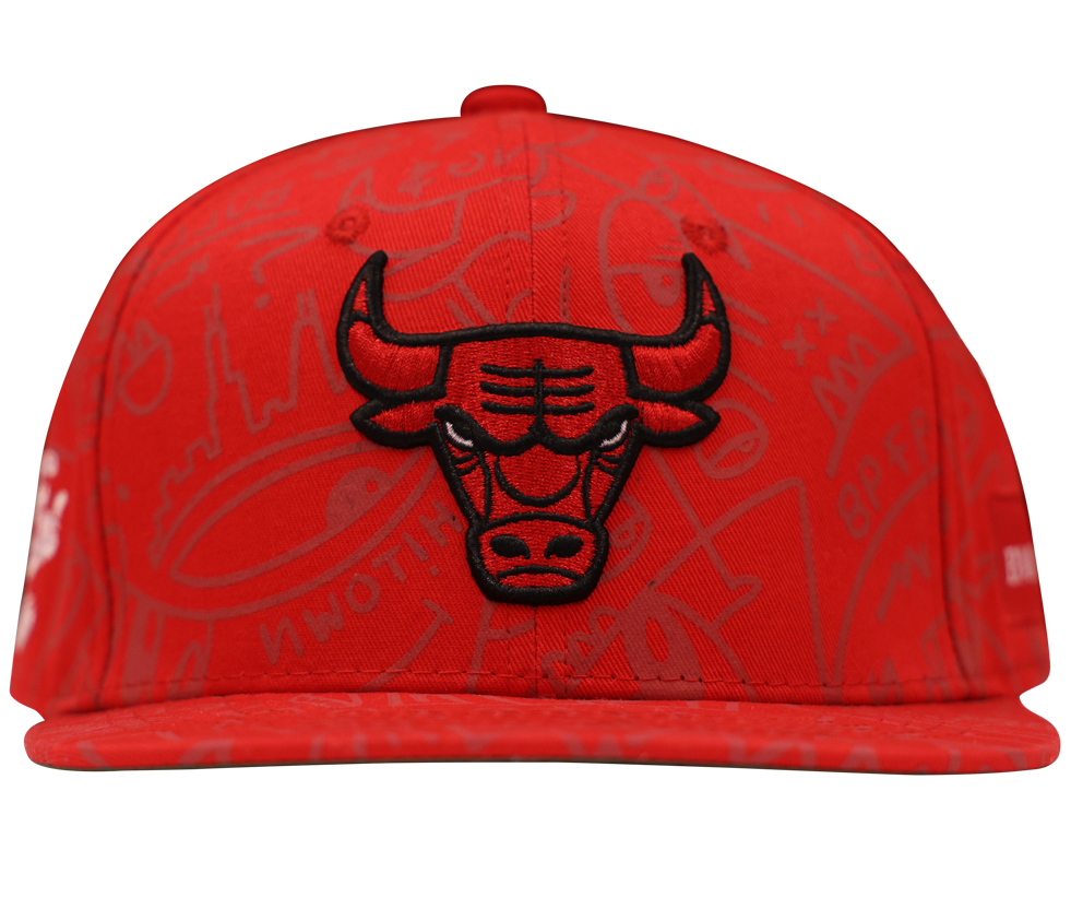 Chicago Bulls Hat Artist Series #6 - Sergio Farfan Limited Edition 2021-22  New