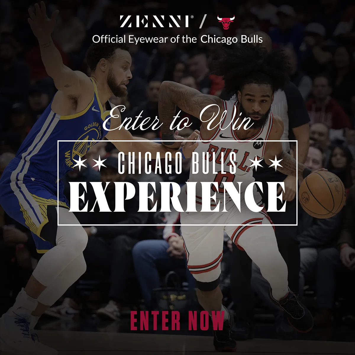 Enter to Win Chicago Bulls Experience with Zenni