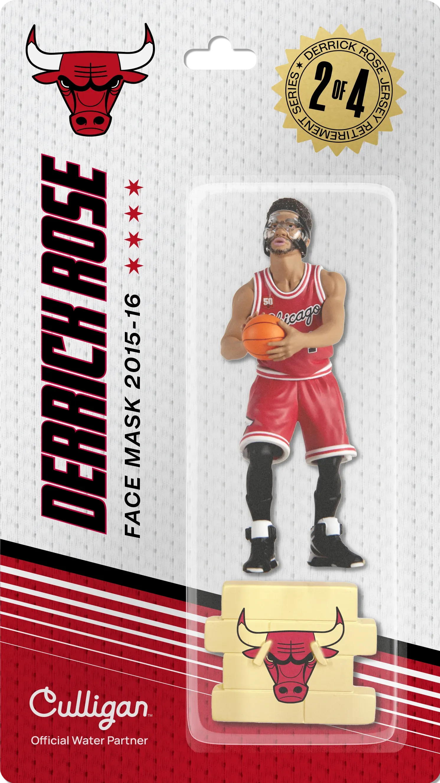 未開封　マクファーレントイズ　NBA ローズ　シカゴブルズ　フィギュア McFarlane Toys NBA Chicago Bulls Sports Basketball Series 17